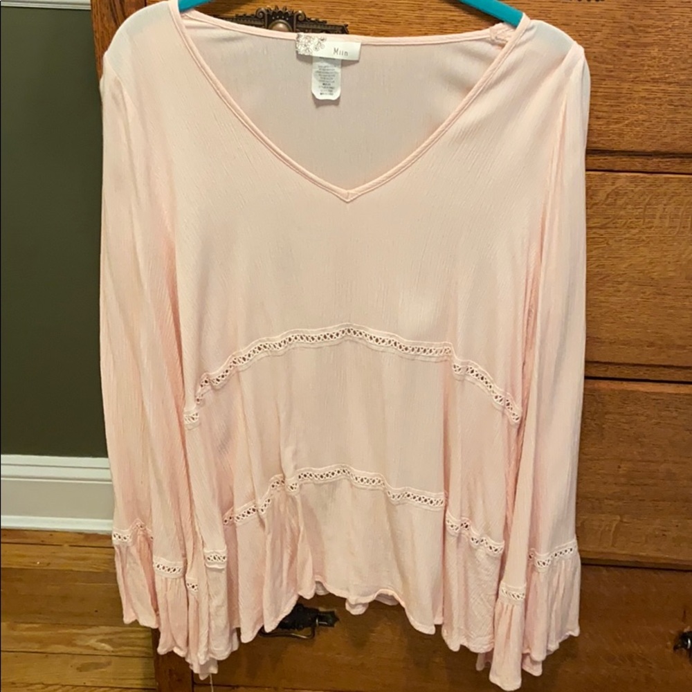 Light pink blouse